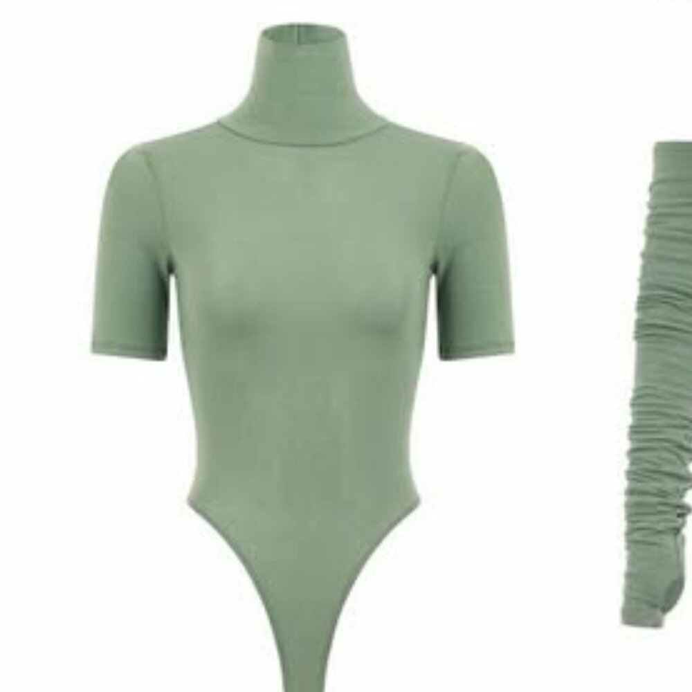 *ISO* Laina Rauma Deluxe Dance Class Superfine Jersey 3/4 Sleeve Bodysuit